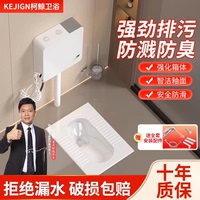 【品牌直降】家用陶瓷蹲坑蹲便器