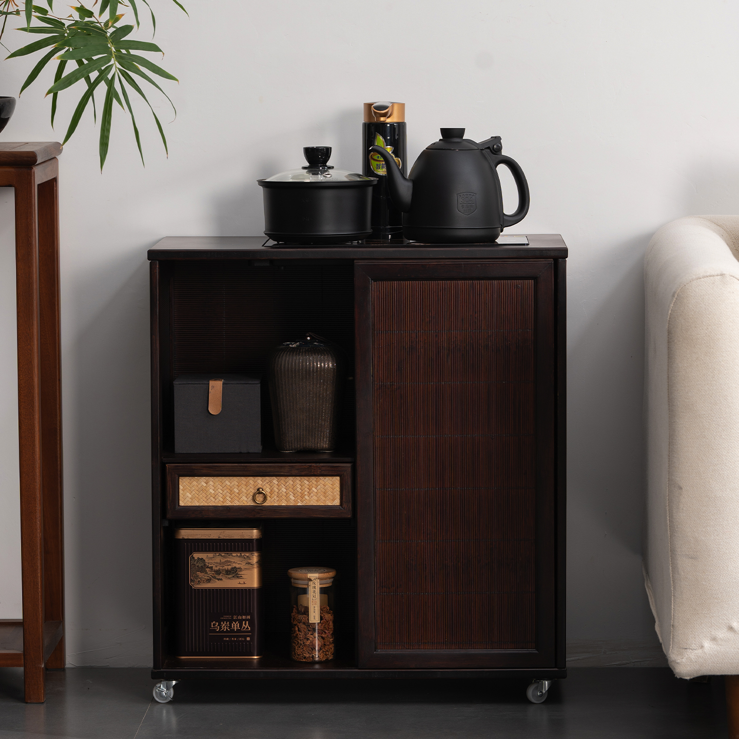 可移动茶桌小茶台功夫泡茶车宋氏美学迷你沙发边家用简易茶具桌