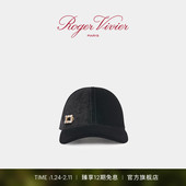 新年礼物 Roger Vivier RV配饰Tres Vivier饰扣棒球帽
