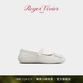 Viv Low皮革玛丽珍鞋 Vivier 2025秋冬RV女鞋 新年礼物 Roger