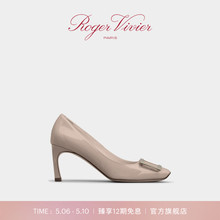 Trompette喇叭跟漆皮高跟鞋 Roger RV女鞋 2024春夏新款 Vivier