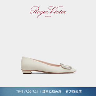 Belle Roger Vivier RV女鞋 Vivier皮革芭蕾舞鞋
