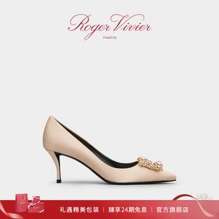 Vivier 单鞋 Roger Strass高跟鞋 婚鞋 Flower 24期免息 RV女鞋