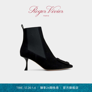 Vivier RV女鞋 Viv The Roger City细跟切尔西短靴 24期免息