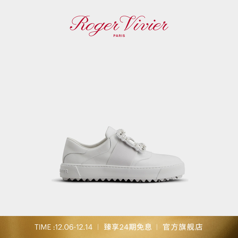 圆头钻扣女鞋RogerVivier