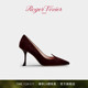 新年礼物 love Roger 新品 Vivier RV女鞋 Vivier尖头高跟鞋