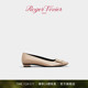 新年礼物 Belle Roger Vivier RV女鞋 Vivier方扣单鞋 低跟鞋