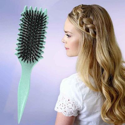Hollow Comb Bounce Curl Define Styling Brush New Durable Smo