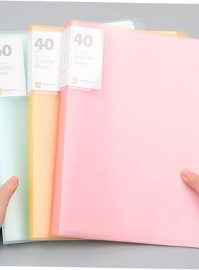 a4 clear book display file文件夹 document folders 资料夹透明