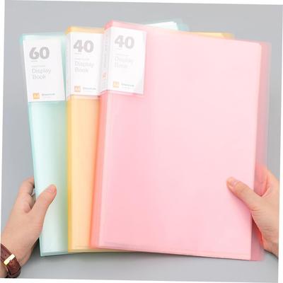 a4 clear book display file文件夹 document folders 资料夹透明