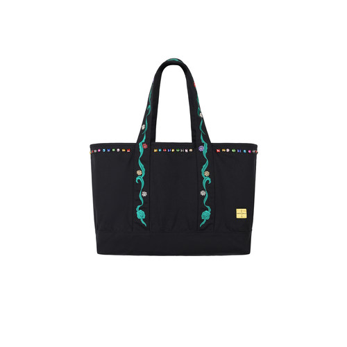 ESOTERIC 喜行乐宝石绣花托特包 JEWELED EMBROIDERY TOTE BAG