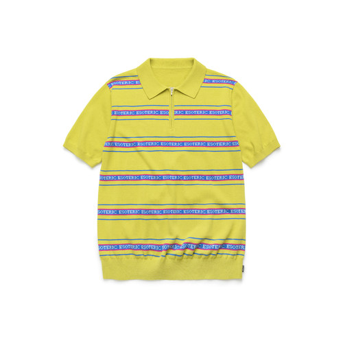 ESOTERIC THING 针织短袖POLO KNIT POLO