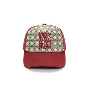 ESOTERIC 喜行乐挂毯提花刺绣货车帽 TAPESTRY TRUCKER CAP