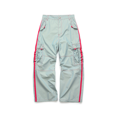 ESOTERIC喜行乐撞色明线工装长裤CONTRAST STITCH CARGO PANTS