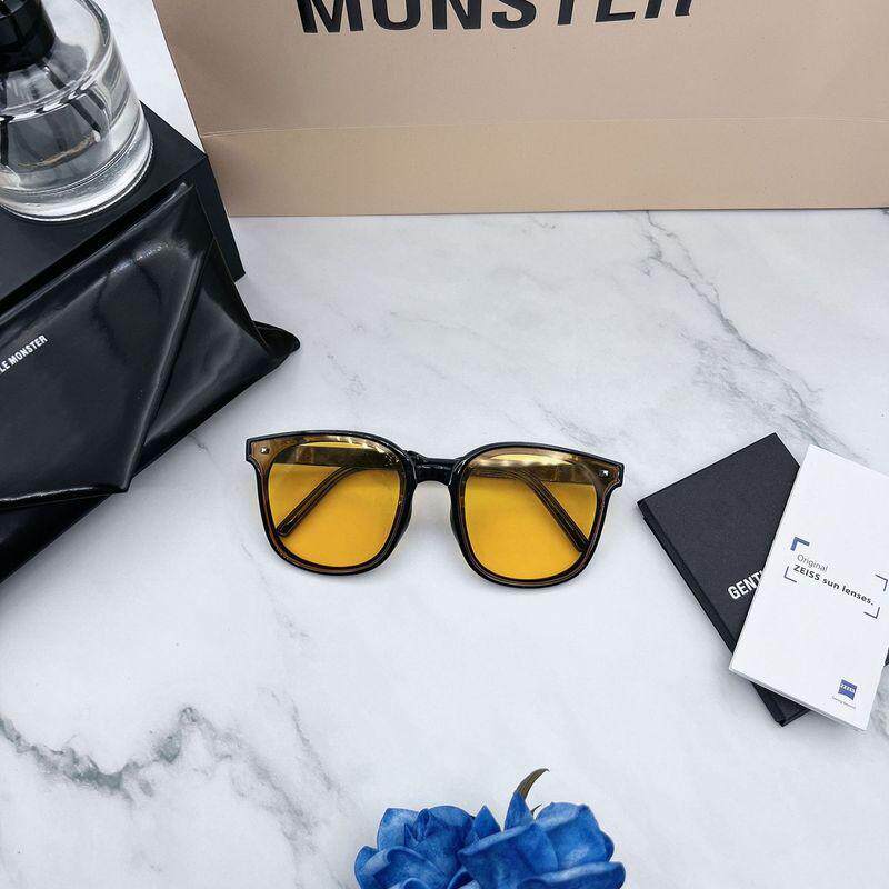 새로운 바나나 접이식 선글라스  대형 프레임 여름 안티 UV 인터넷 연예인 패션 트렌드 인 스타일