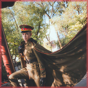 出租老九门军阀服军官民国大帅套装全家福旗袍搭配婚纱写真摄影