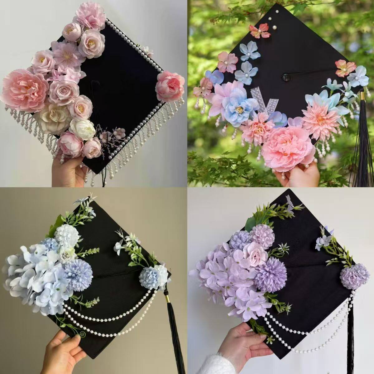 出租簪花学士帽硕士帽云肩学士服