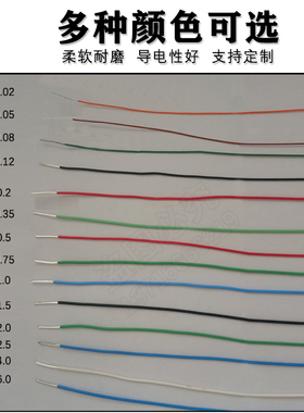 AF250铁氟龙镀银 耐高温电线FF46-2航空导线0.3 0.5铁氟龙高温线