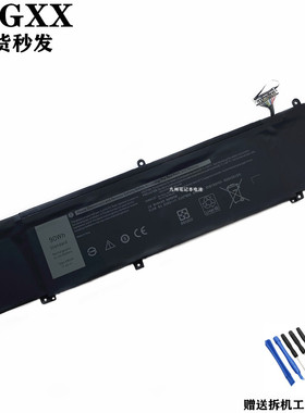 适用DELL/戴尔 游侠G7 7590/7790 8/9代U 笔记本电池 XRGXX 1F22N