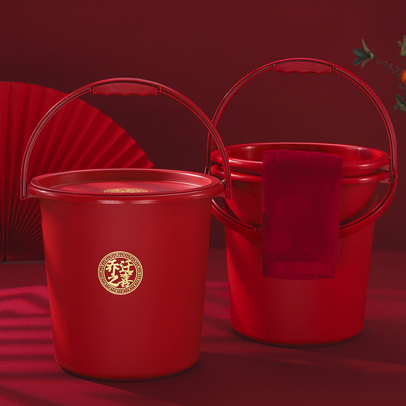 乔迁之喜水桶新居入宅家用塑料桶