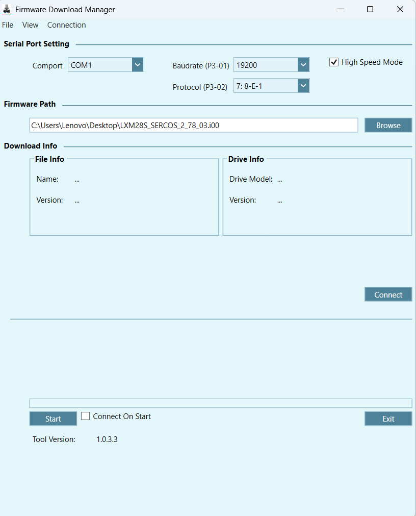 施耐德伺服变频器刷固件软件Firmware Download
