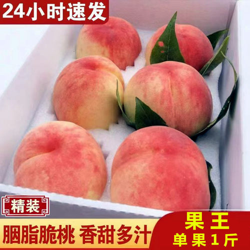 肥城水蜜桃肥桃特大佛桃