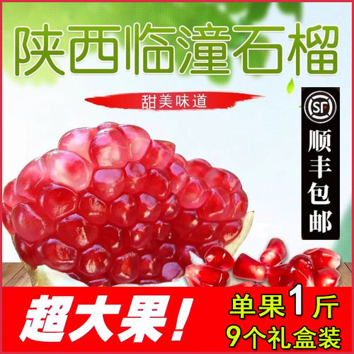 特级新鲜临憧石榴石榴一箱
