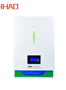 高频逆变器大容量磷酸铁锂电池高强度金属外壳100AH-300AH可选配