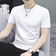 短袖 T恤男2025夏季 新款 拽拽岁月男士 半袖 简约百搭休闲圆领上衣服