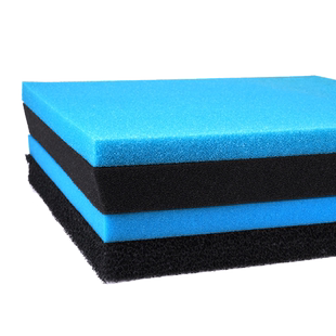 黑色生化棉 缸水族箱外置上滤滴流盒底滤过滤棉培菌棉