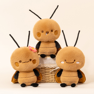 纯情蟑螂一家火辣辣可爱抽象小玩意玩偶女生送男朋友送学生党儿童