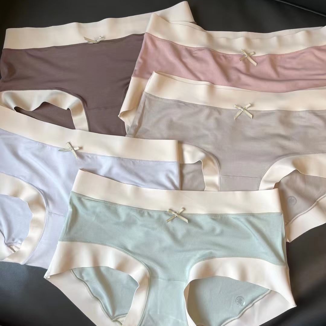 日单莫代尔润肤乳内裤抗菌裆无痕不卷边高弹超柔透气中腰三角裤女,女士内衣/男士内衣/家居服,女三角裤,淘宝优惠券,粉丝福利购,淘宝优惠卷