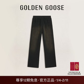 GGDB Goose男女Journey中性做旧黑色休闲裤 秋冬新款 Golden
