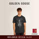 Journey黑色印花图案T恤25新品 Golden Goose男装 GGDB
