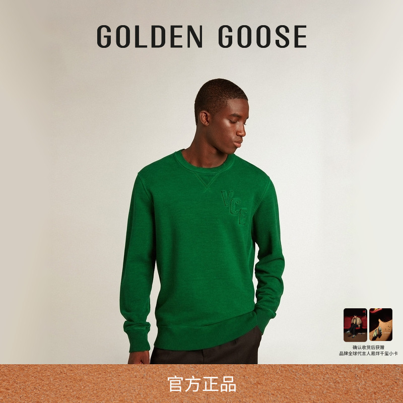 GoldenGoose圆领运动衫卫衣