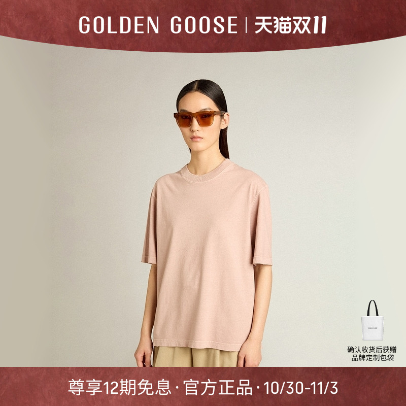 GoldenGoose圆领套头运动T恤