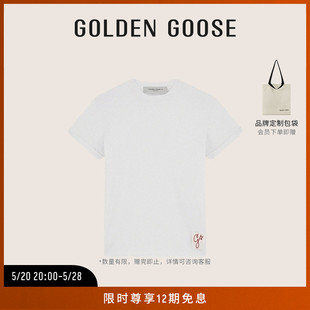 Goose 男女装 陈伟霆同款 长袖 圆领T恤 Golden