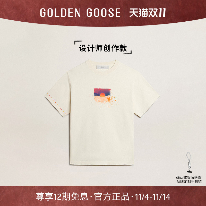 【创作款】【亚洲限定版型】Golden Goose男女T恤GGDB