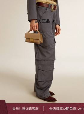 【官方正品】Golden Goose经典VENEZIA 米色小号包袋礼物GGDB