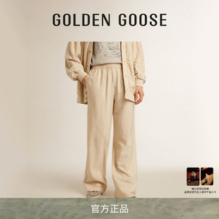 女士JOURNEY系列寬松百搭休閑長褲 GGDB Goose Golden