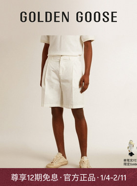 Golden Goose男装Resort系列24新品夏日时尚休闲舒适百搭短裤GGDB