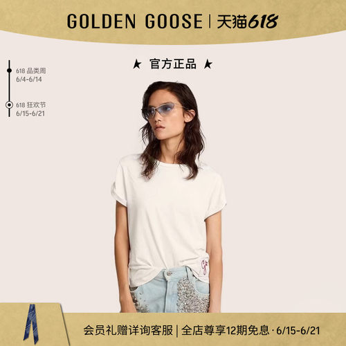 GoldenGoose男女装短袖圆领T恤