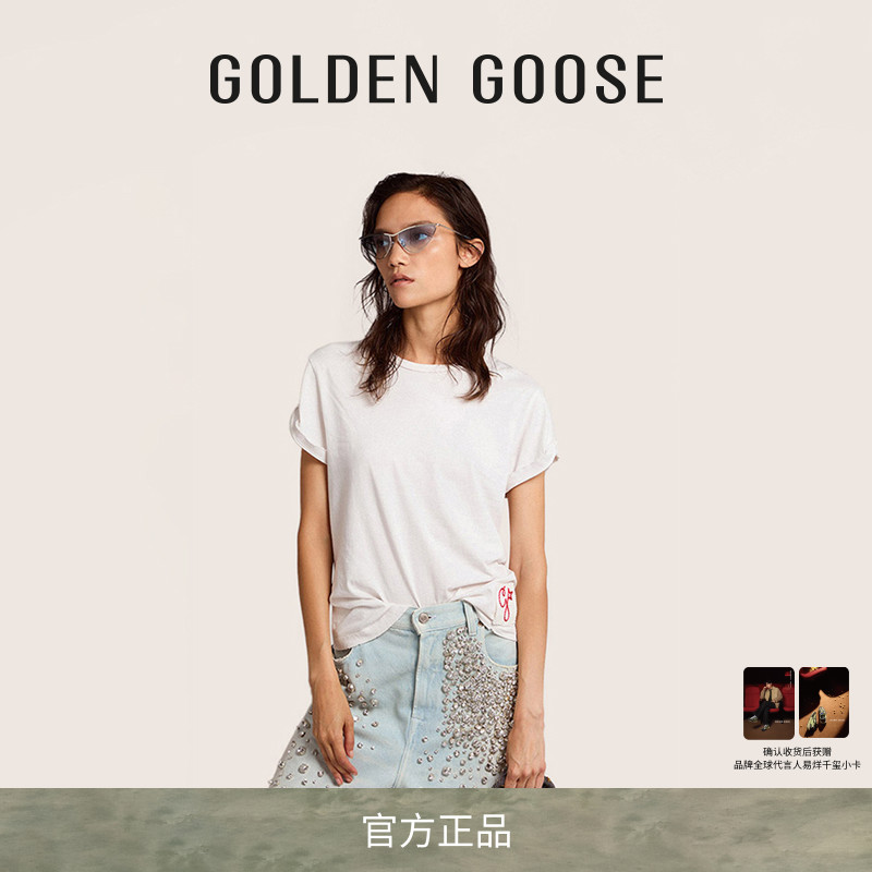 GoldenGoose男女装短袖圆领T恤