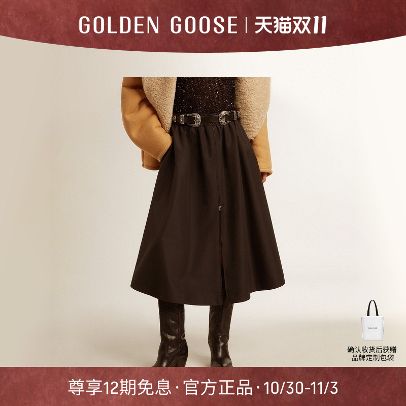 Golden Goose 女款JOURNEY系列棉质圆裙GGDB