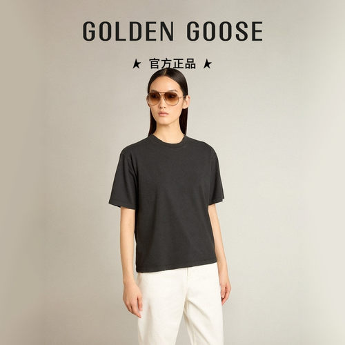 GoldenGoose圆领套头运动T恤