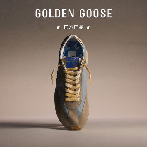 【马拉松系列】Golden Goose男女蓝色Marathon马拉松休闲鞋