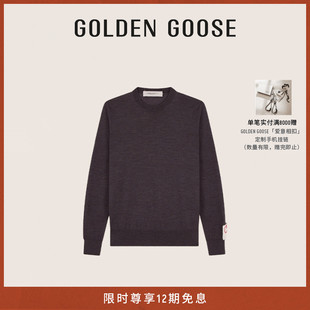 Goose 合身版 秋冬新款 圆领针织衫 Golden 男装 毛衣 陈伟霆同款