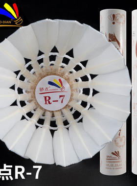 骄点r7羽毛球耐打训练比赛专用12只装室内娱乐场馆