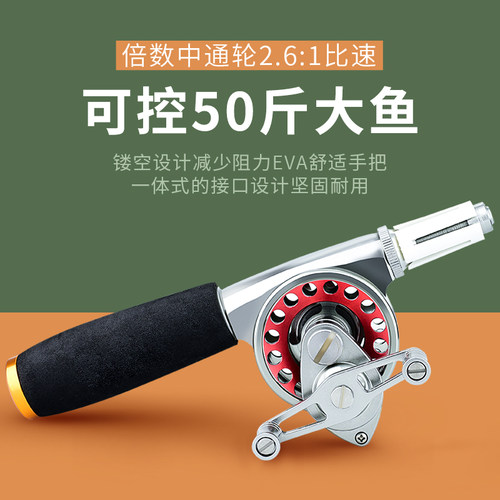 中通竿可改装走内线v槽协力
