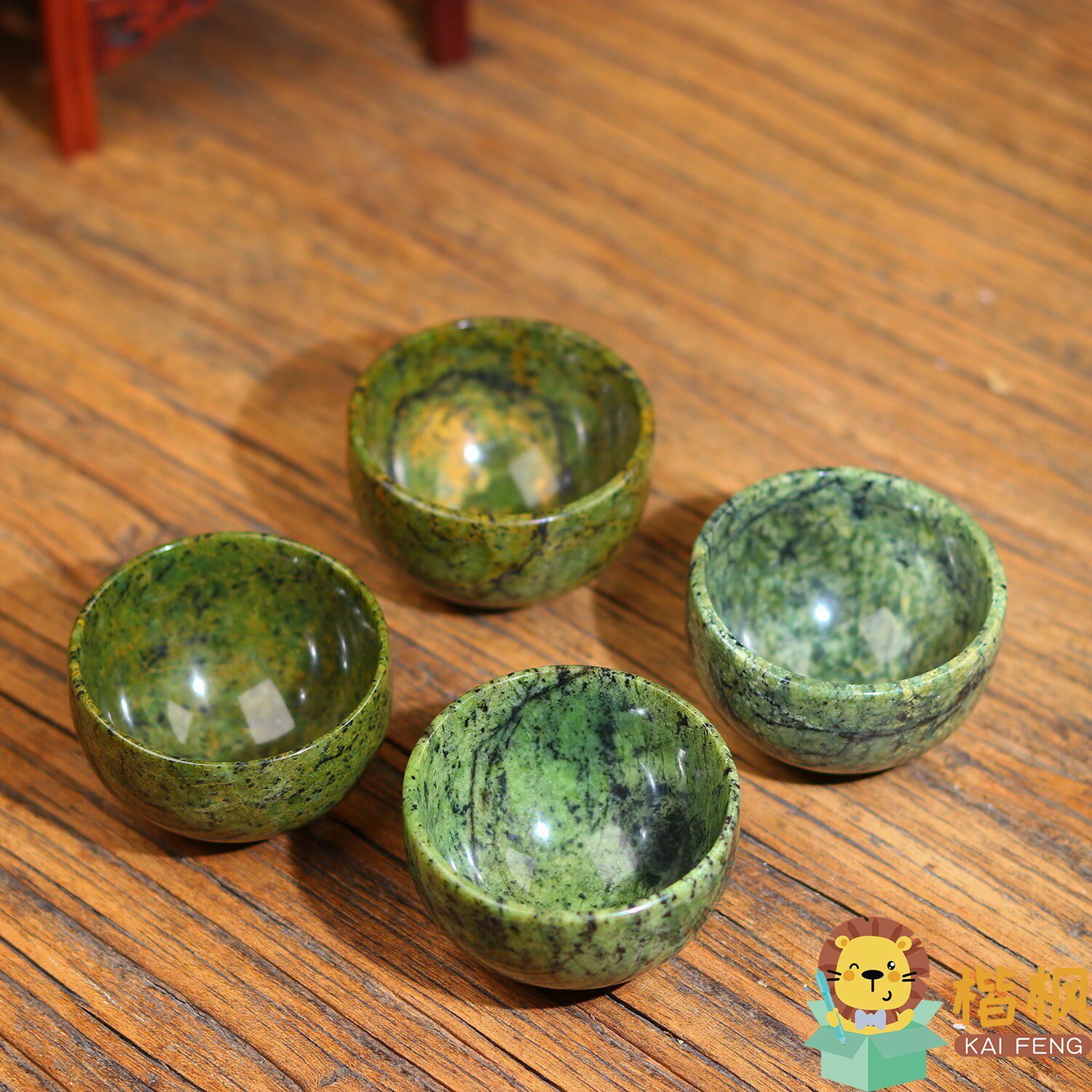 药王石茶杯藏玉墨玉客厅中式复古主人客人杯单杯功夫茶杯办公家庭